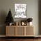 Winter Mountain Getaway portrait VII-Winter Welcome by Tara Reed 23-in. W x 28-in. H. Canvas Wall Art Print Framed